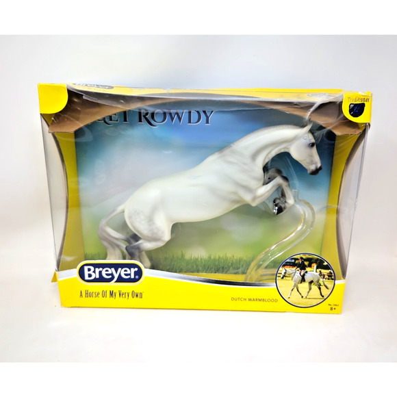 BREYER TRADITIONAL-Get Rowdy-Dutch Warnblood Jumping Horse-2023-New In Box - Picture 1 of 6